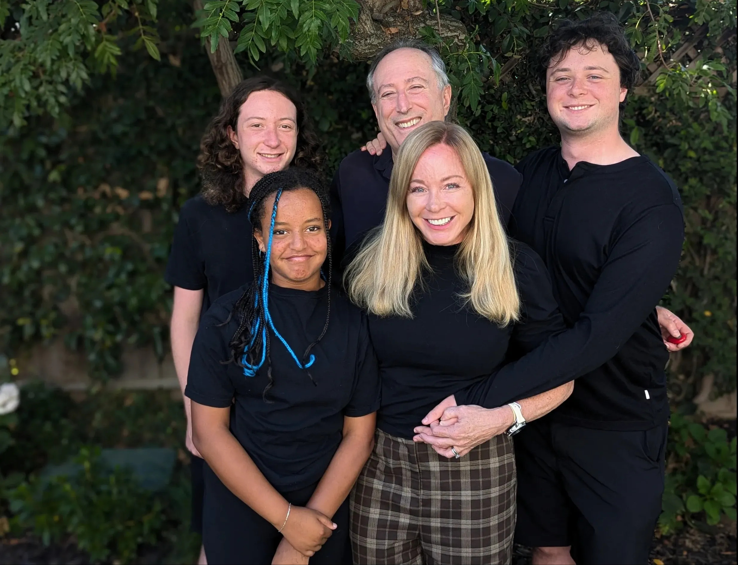 Paige Winikoff with family